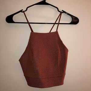 Urban Outfitters Burnt Orange Crop Top